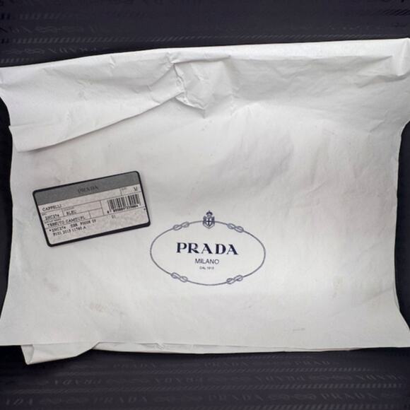 Unisex Prada Tessuto Camouflage Adjustable Baseball Cap With Box Size M - Picture 9 of 15